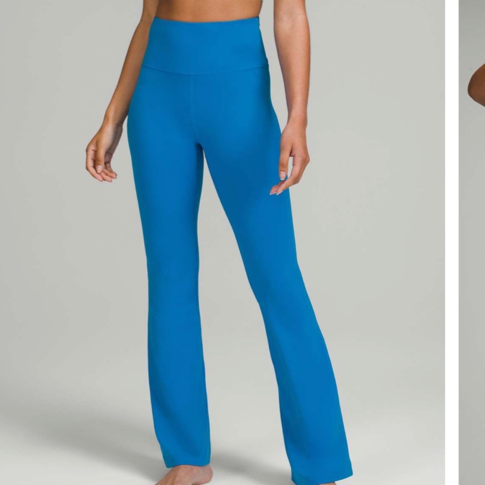 NWT Lululemon Groove Super-High-Rise Flared Pant *Nulu Poolside Size 4 PERFECT - Picture 3 of 5